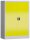 ClassiX Stahlschrank X-530326 zinkgelb, lichtgrau 2 Fachböden 92,0 x 42,0 x 120,0 cm, aufgebaut, 1 St.