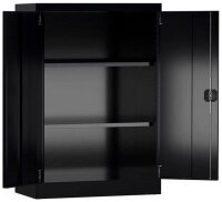 ClassiX Stahlschrank X-530329 tiefschwarz 2...