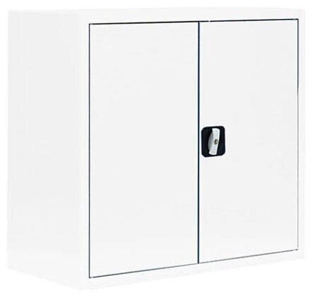 LÜLLMANN Stahlschrank 530307 signalweiß 1 Fachboden 80,0 x 38,3 x 75,0 cm, aufgebaut, 1 St.