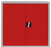 LÜLLMANN Stahlschrank 530304 feuerrot, lichtgrau 1...