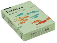 Rainbow Kopierpapier COLOURED PAPER hellgrün DIN A4...