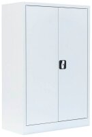 LÜLLMANN Stahlschrank 530327 signalweiß 2 Fachböden 92,5 x 42,2 x 120,0 cm, aufgebaut, 1 St.