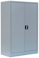 LÜLLMANN Stahlschrank 530320 lichtgrau 2 Fachböden 92,5 x 42,2 x 120,0 cm, aufgebaut, 1 St.