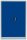LÜLLMANN Stahlschrank 530321 enzianblau, lichtgrau 2 Fachböden 92,5 x 42,2 x 120,0 cm, aufgebaut, 1 St.