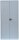 LÜLLMANN Stahlschrank 530350 lichtgrau 4 Fachböden 92,5 x 50,0 x 195,0 cm, aufgebaut, 1 St.