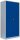 LÜLLMANN Stahlschrank 530351 enzianblau, lichtgrau 4 Fachböden 92,5 x 50,0 x 195,0 cm, aufgebaut, 1 St.
