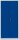 LÜLLMANN Stahlschrank 530351 enzianblau, lichtgrau 4 Fachböden 92,5 x 50,0 x 195,0 cm, aufgebaut, 1 St.