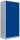 LÜLLMANN Stahlschrank 530351 enzianblau, lichtgrau 4 Fachböden 92,5 x 50,0 x 195,0 cm, aufgebaut, 1 St.