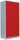 LÜLLMANN Stahlschrank 530354 feuerrot, lichtgrau 4 Fachböden 92,5 x 50,0 x 195,0 cm, aufgebaut, 1 St.