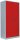 LÜLLMANN Stahlschrank 530354 feuerrot, lichtgrau 4 Fachböden 92,5 x 50,0 x 195,0 cm, aufgebaut, 1 St.