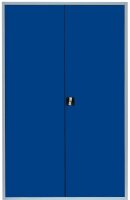 LÜLLMANN Stahlschrank 530371 enzianblau, lichtgrau 4...