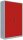 LÜLLMANN Stahlschrank 530374 feuerrot, lichtgrau 4 Fachböden 120,0 x 42,2 x 195,0 cm, aufgebaut, 1 St.