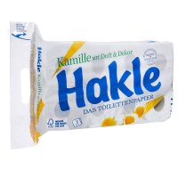 Hakle Toilettenpapier Kamille 3-lagig, 8 Rollen  ( 382574 )