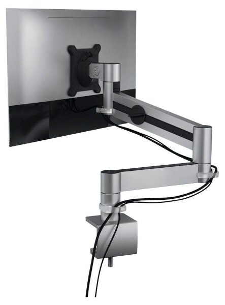 DURABLE Monitor-Halterung 508323 silber für 1 Monitor, Tischklemme