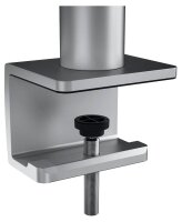 DURABLE Monitor-Halterung 508323 silber für 1 Monitor, Tischklemme