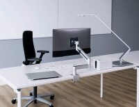 DURABLE Monitor-Halterung 508323 silber für 1 Monitor, Tischklemme