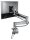 DURABLE Monitor-Halterung 508323 silber für 1 Monitor, Tischklemme