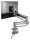 DURABLE Monitor-Halterung 508323 silber für 1 Monitor, Tischklemme