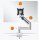 DURABLE Monitor-Halterung 508323 silber für 1 Monitor, Tischklemme