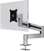 DURABLE Monitor-Halterung 508423 silber für 1 Monitor, Tischbohrung
