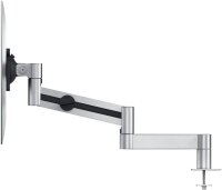 DURABLE Monitor-Halterung 508423 silber für 1 Monitor, Tischbohrung