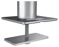 DURABLE Monitor-Halterung 508423 silber für 1 Monitor, Tischbohrung