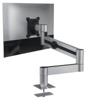 DURABLE Monitor-Halterung 508423 silber für 1 Monitor, Tischbohrung