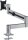 DURABLE Monitor-Halterung 508423 silber für 1 Monitor, Tischbohrung