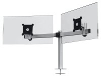 DURABLE Monitor-Halterung 508623 silber für 2...