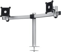 DURABLE Monitor-Halterung 508623 silber für 2...