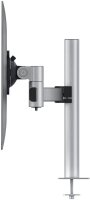 DURABLE Monitor-Halterung 508623 silber für 2 Monitore, Tischbohrung