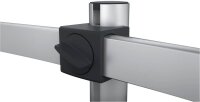 DURABLE Monitor-Halterung 508623 silber für 2 Monitore, Tischbohrung