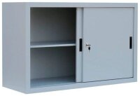 LÜLLMANN Schiebetürenschrank, 550120 lichtgrau 1 Fachboden 120,0 x 45,0 x 75,0 cm