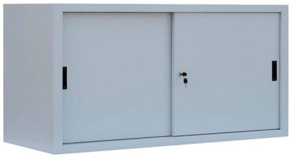 LÜLLMANN Schiebetürenschrank, 550130 lichtgrau 1 Fachboden 160,0 x 45,0 x 75,0 cm