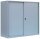 ClassiX Schiebetürenschrank, X-550145 lichtgrau 2 Fachböden 120,0 x 45,0 x 109,0 cm
