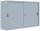 LÜLLMANN Schiebetürenschrank, 550150 lichtgrau 2 Fachböden 160,0 x 45,0 x 109,0 cm