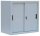LÜLLMANN Schiebetürenschrank, 550080 lichtgrau 1 Fachboden 80,0 x 45,0 x 75,0 cm