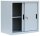 LÜLLMANN Schiebetürenschrank, 550080 lichtgrau 1 Fachboden 80,0 x 45,0 x 75,0 cm