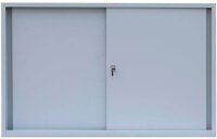 ClassiX Schiebetürenschrank, X-550125 lichtgrau 1 Fachboden 120,0 x 45,0 x 75,0 cm