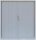 LÜLLMANN Schiebetürenschrank, 555140 lichtgrau 2 Fachböden 120,0 x 45,7 x 135,0 cm