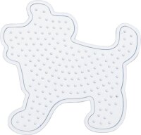 folia Bügelperlen Stiftplatten Tierwelt transparent 3 St.
