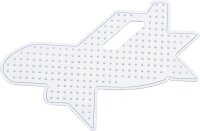 folia Bügelperlen Stiftplatten Fahrzeuge transparent 3 St.