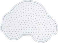 folia Bügelperlen Stiftplatten Fahrzeuge transparent 3 St.