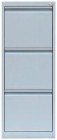 LÜLLMANN Hängeregistraturschrank lichtgrau 3 Schubladen 40,0 x 62,0 x 101,2 cm, 1 St.