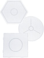 folia Bügelperlen Stiftplatten BASIC Groß...