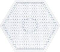 folia Bügelperlen Stiftplatten BASIC Groß transparent 3 St.
