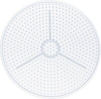 folia Bügelperlen Stiftplatten BASIC Groß transparent 3 St.