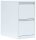 LÜLLMANN Hängeregistraturschrank signalweiß 2 Schubladen 40,0 x 62,0 x 70,5 cm, 1 St.
