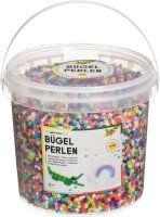 folia Bügelperlen mehrfarbig 30.000 St.