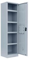LÜLLMANN Umweltschrank 566240 lichtgrau 4 Fachböden 50,0 x 42,2 x 195,0 cm, aufgebaut, 1 St.